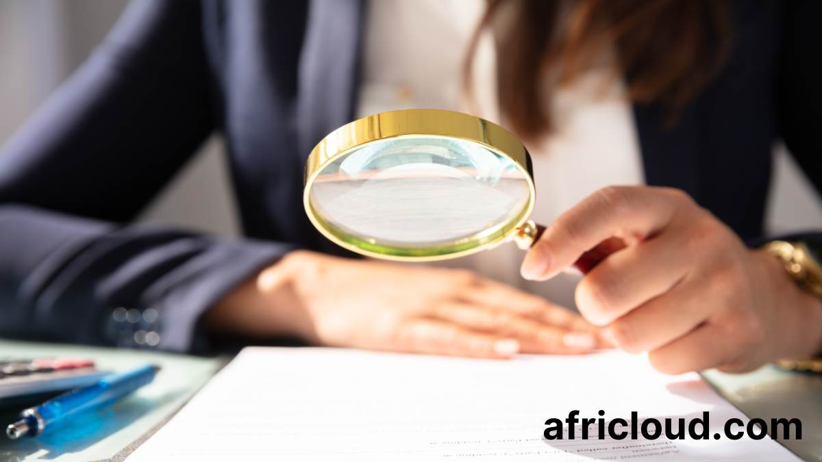 AFRICLOUD Network Looking Glass — interface screenshot