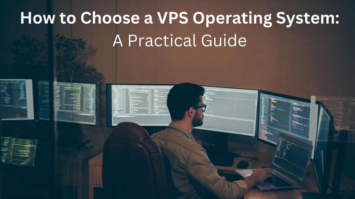 Linux and Windows operating system logos on server hardware