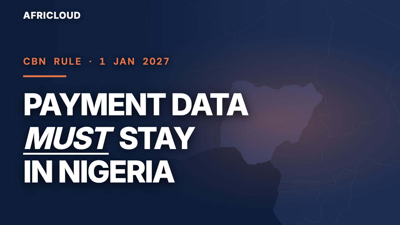 Nigeria data residency: what the rules require